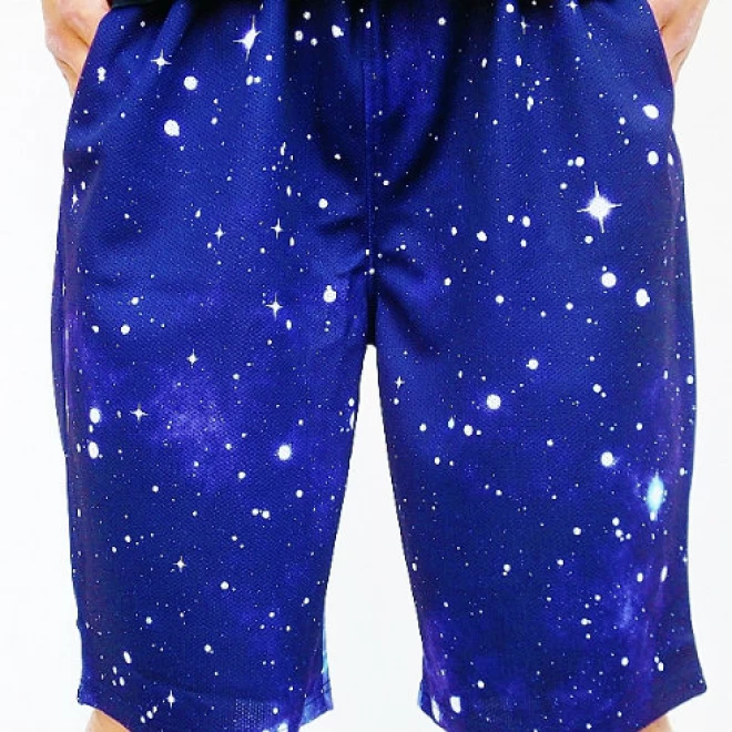 Brooklyn Cloth (ブルックリンクロス)GalaxyPrintedMesh Shorts