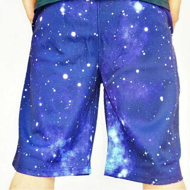 Brooklyn Cloth (ブルックリンクロス)GalaxyPrintedMesh Shorts