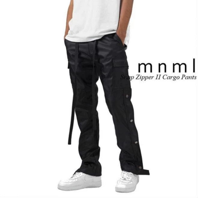 mnml(ミニマル) Snap Zipper Cargo PANTS - FLYING BEATS